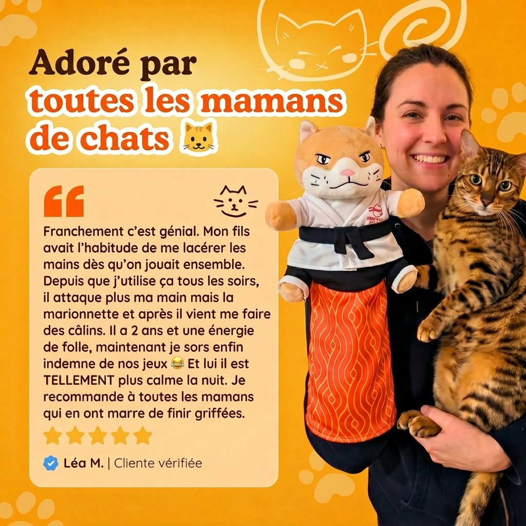 La marionnette qui canalise et protège vos mains