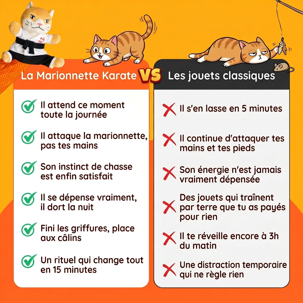 La marionnette qui canalise et protège vos mains
